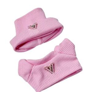 Labubu Two Piece Hoodie and Sweater Pink